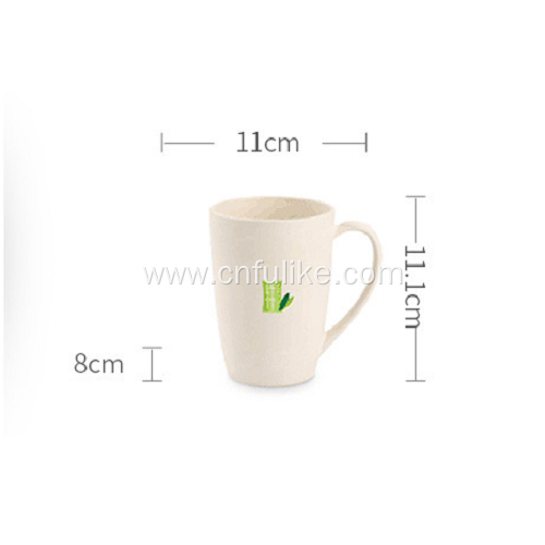 Bamboo Fiber Plastic Cup for Water Coffee